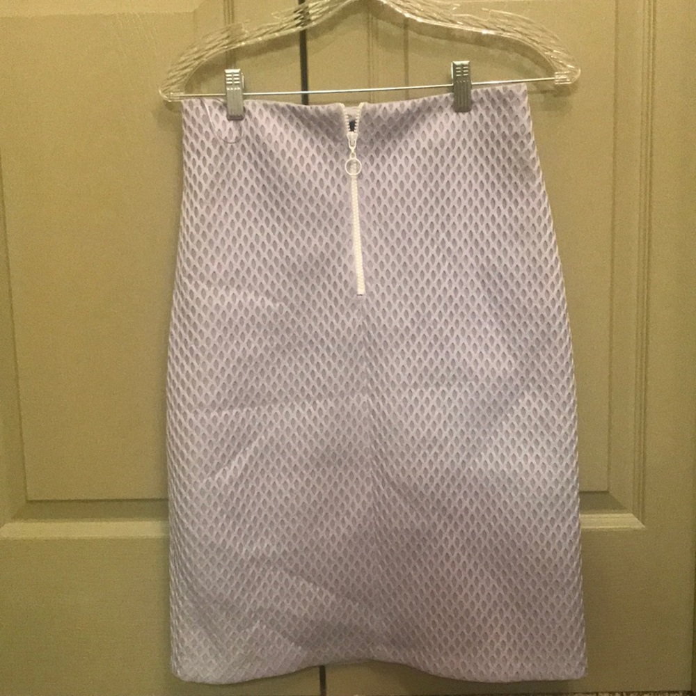 Topshop Lilac midi skirt
